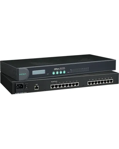 NPort 5650-16. 16-портовый преобразователь. MOXA в Новосибирске