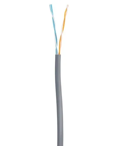 U/UTP 2pair, Cat5, In, PVC (EC-UU002-5-PVC-GY-5). Кабель «витая пара» (LAN) для структурированных систем связи. NETLAN в Новосибирске