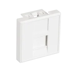 EC-IMF-1-WT-10 (10шт). Вставка 45x45 (Mosaic) для 1 модуля Keystone Jack. NETLAN
