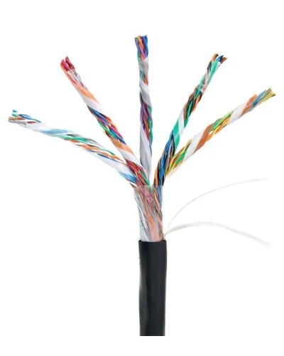 U/UTP 25pair, Cat5, Out, PE (EC-UU025-5-PE-BK-3). Кабель «витая пара» (LAN) для структурированных систем связи. NETLAN в Новосибирске