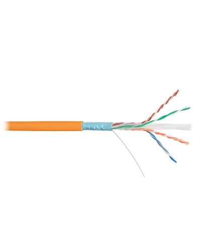 F/UTP 4pair, Cat6, Solid, In, PVC (NKL 9240C-OR). Кабель «витая пара» (LAN) для структурированных систем связи. NIKOLAN в Новосибирске