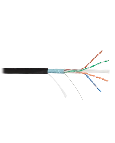 F/UTP 4pair, Cat6a, Solid, In/Out, нг(А)-HF (NMC 4255C-BK). Кабель «витая пара» (LAN) для структурированных систем связи. NIKOMAX в Новосибирске