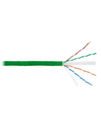 U/UTP 4pair, Cat6, Solid, In, нг(А)-HF (NMC 4140C-GN). Кабель «витая пара» (LAN) для структурированных систем связи. NIKOMAX в Новосибирске