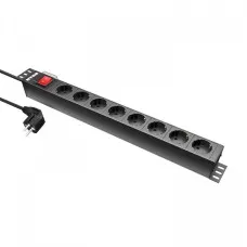 NTSS-PDU-DA2032 гор.размещ. 8x базовые 16A Schuko 1.8м. Блок розеток 19. NTSS