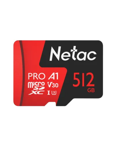 NT02P500PRO-512G-R. Карта памяти microSDXC, 512 ГБ, Class 10. Netac в Новосибирске