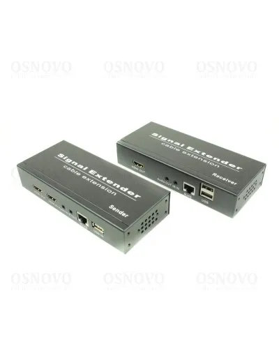 TLN-HiKM2+RLN-HiKM2. Удлинитель HDMI, ИК-сигнала, 2*USB. OSNOVO в Новосибирске