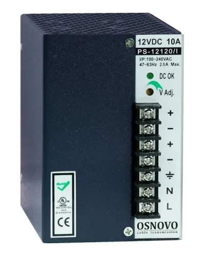 PS-12120/I. Блок питания промышленный. OSNOVO в Новосибирске