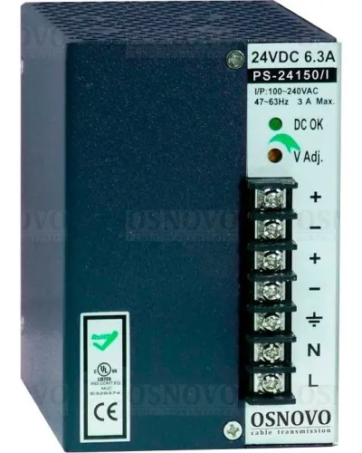 PS-24150/I. Блок питания промышленный. OSNOVO в Новосибирске