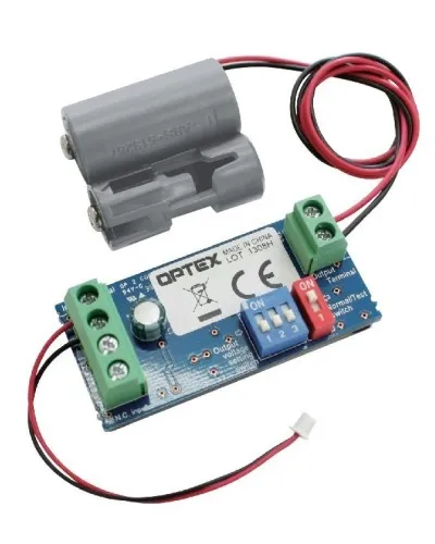 BCU-5. Модуль контроля уровня заряда для извещателей Optex. Optex в Новосибирске