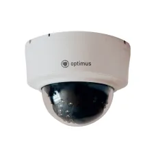 IP-E024.0(2.8)MP_DP01. Видеокамера IP купольная. Optimus