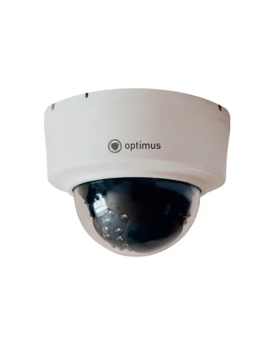 IP-S022.1(2.8)MP_DP01. Видеокамера IP купольная. Optimus в Новосибирске