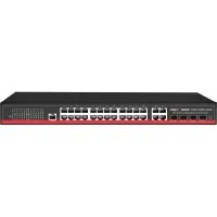 PND-M24G-4G4F. Коммутатор управляемый оптический 28 портовый. Polyvision