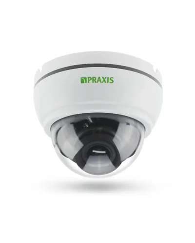 PP-8111MHD (II) 2.8-12. Видеокамера мультиформатная купольная . Praxis в Новосибирске