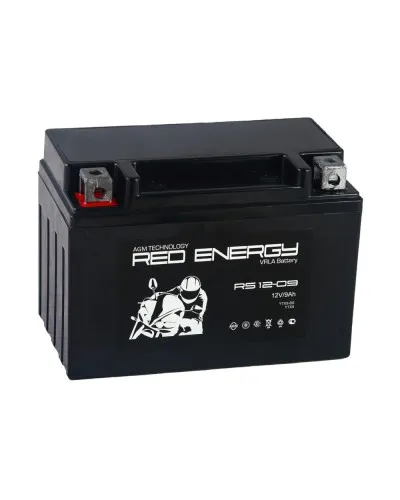 Red Energy RS 1209. Аккумулятор герметичный свинцово-кислотный стартерный. Red Energy в Новосибирске