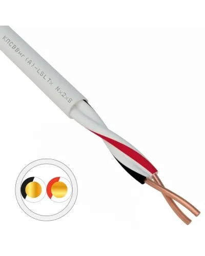 КПСВВнг(А)-LSLTx 1х2х0,5 REXANT (01-4870). Кабель для систем передачи данных пониженной пожароопасности c низким дымо- и газовыделением, с низкой токсичностью продуктов горения. Rexant в Новосибирске