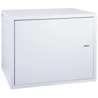 Шкаф телекоммуникационный 19 настенный антивандальный распашной 10U 600×500×500мм,(ШxГxВ) RAL 7035 (04-2253). Шкаф телекоммуникационный 19 настенный 10U. Rexant