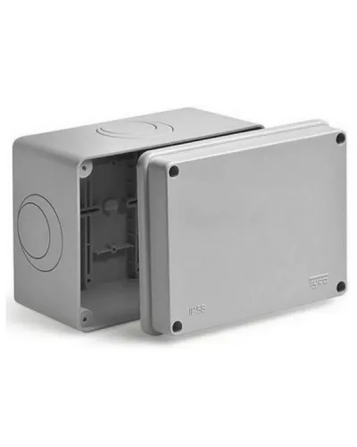 Коробка TYCO ОП 150х110х90 IP55 (67058). Коробка распаячная без гермовводов подъездная IP55. RuVinil в Новосибирске