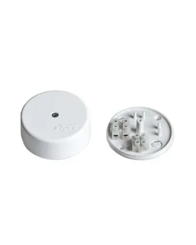 Коробка TYCO 62мм, белая (65001Б). Коробка распаячная ОП. RuVinil в Новосибирске