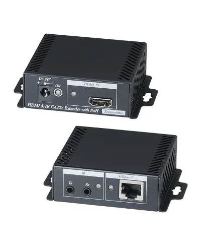 HE02EIP. Удлинитель HDMI, ИК-сигнала, питания. SC&T в Новосибирске