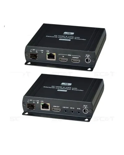 HKM01-4K. Удлинитель KVM. SC&T в Новосибирске
