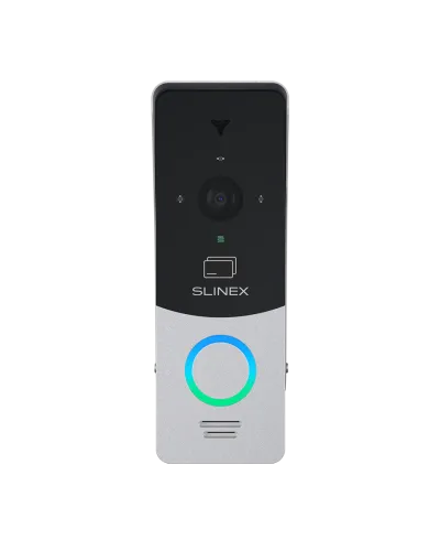 ML-20CRHD (серебро+черный). Вызывная панель цветная накладная. SLINEX в Новосибирске
