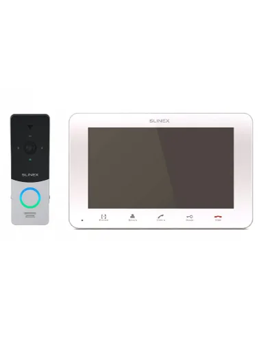 SM-07MHD + ML-20HD. Комплект вызывной панели с монитором. SLINEX в Новосибирске