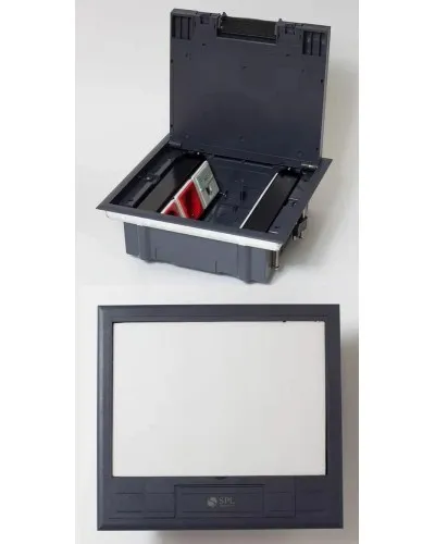 Люк на 6 постов (45х45), металл/пластик, с пластиковой коробкой, IP40 (300007): Люк в Новосибирске