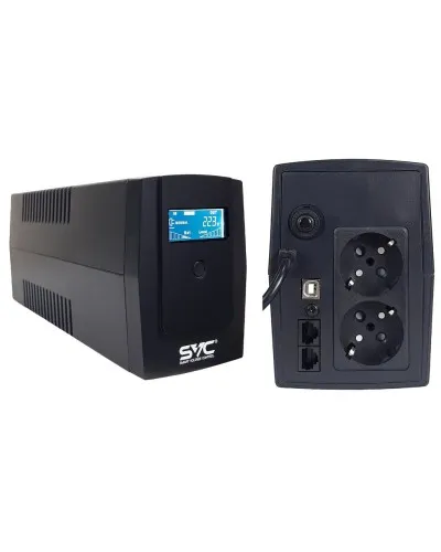 SVC V-650-R-LCD. Источник бесперебойного питания. SVC в Новосибирске