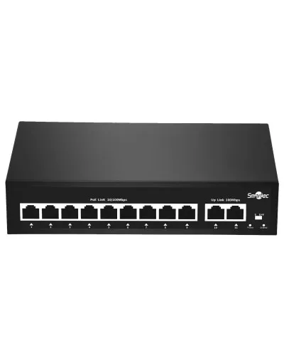 ST-NS209MB-MD. Коммутатор с питанием по PoE. Smartec в Новосибирске