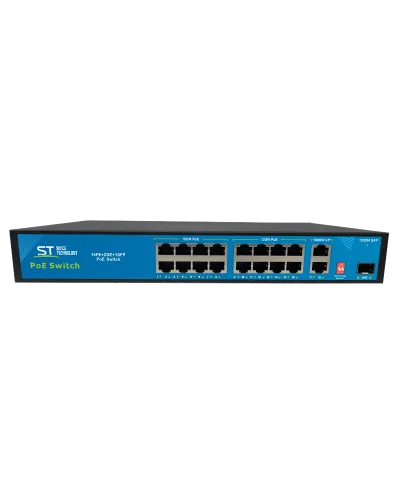 ST-S165POE PRO (версия 2). Сетевой PoE коммутатор. Space Technology в Новосибирске