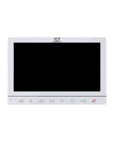 ST-M206/7 (белый). Монитор домофона цветной. Space Technology в Новосибирске