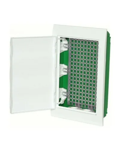 City9 Box IT 36 модулей встраиваемый с белой дверцей, 2 розетки (EZ9E312P2FIT). Щиток модульный. Systeme Electric в Новосибирске