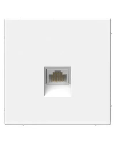 ArtGallery розетка RJ45, кат. 6Е, скрытой установки, механизм, белый (GAL000186). Розетка компьютерная. Systeme Electric в Новосибирске