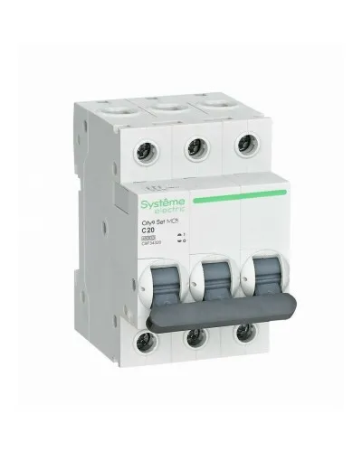 City9 Set 3P 20А 4.5kA С (C9F34320). Автоматический выключатель. Systeme Electric в Новосибирске