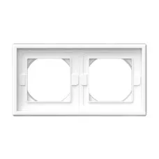 ArtGallery Aqua рамка 2-местная, IP44, белый (GAL440102). Рамка. Systeme Electric