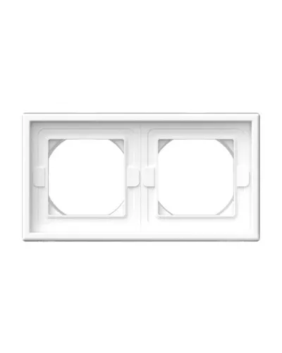 ArtGallery Aqua рамка 2-местная, IP44, белый (GAL440102). Рамка. Systeme Electric в Новосибирске