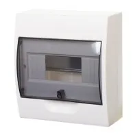 City9 Box 8 модулей навесной с прозрачной дверцей (EZ9E108S2SRU). Щиток модульный. Systeme Electric