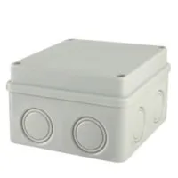 Коробка ОП 110х110х70мм, крышка на винтах, IP55, 8вх., без гермовводов (SQ1401-0824). Распаячная коробка. TDM ЕLECTRIC