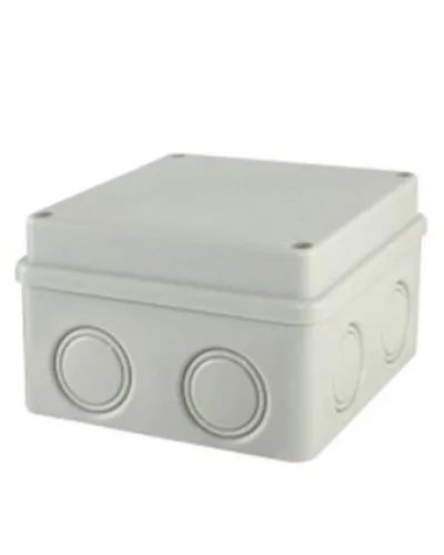 Коробка ОП 110х110х70мм, крышка на винтах, IP55, 8вх., без гермовводов (SQ1401-0824). Распаячная коробка. TDM ЕLECTRIC в Новосибирске