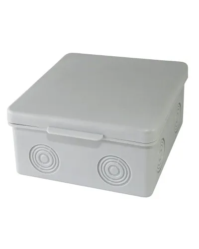 Коробка ОП 80х80х50мм, крышка, IP54, 7вх., без гермовводов (SQ1401-0812). Распаячная коробка. TDM ЕLECTRIC в Новосибирске