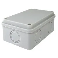 Коробка ОП 120х80х50мм, крышка, IP55, 6 вх., без гермовводов (SQ1401-0825). Распаячная коробка. TDM ЕLECTRIC