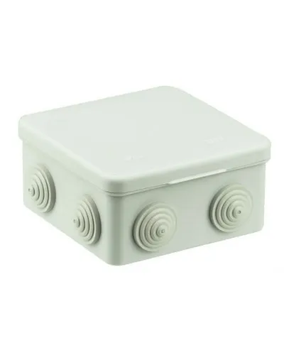 Коробка ОП 80х80х50мм, крышка, IP54, 7вх. (SQ1401-0112). Распаячная коробка. TDM ЕLECTRIC в Новосибирске