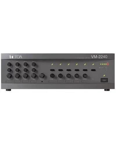 VM-2120 ER (TOA). Усилитель трансляционный зональный, 120 Вт. TOA в Новосибирске