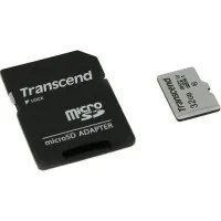 TS32GUSD300S-A. Карта памяти microSDXC, 32 ГБ, Class 10. TRANSCEND