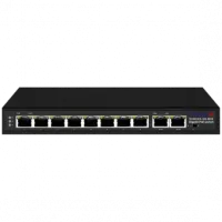 TR-NS1410-120-8POE. Коммутатор с PoE. Trassir