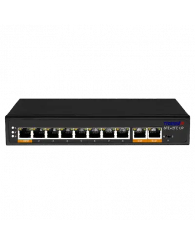 TR-NS1110-120-8POE. Коммутатор с PoE. Trassir в Новосибирске