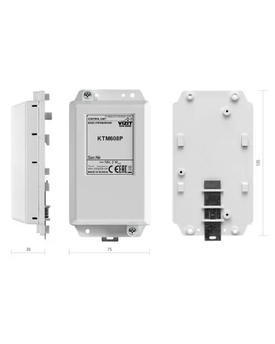 VIZIT-КТМ608Р. Контроллер для ключей RF. VIZIT в Новосибирске