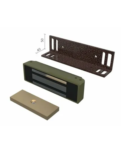 VIZIT-ML370-40-50-4. Замок электромагнитный. VIZIT в Новосибирске