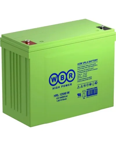 WBR HRL12540W. Аккумулятор герметичный свинцово-кислотный. WBR в Новосибирске