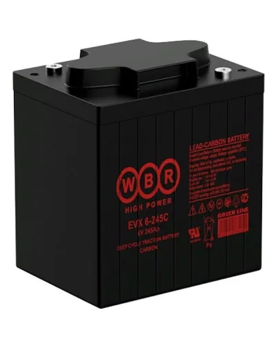 WBR EVX6-245C. Аккумулятор герметичный свинцово-кислотный. WBR в Новосибирске